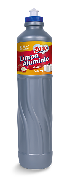ALU ZUP Limpa Alumínio 500ml - Desengordurante para Panelas e Talheres