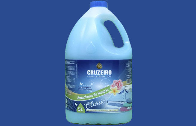Amaciante Cruzeiro Classic 5 Litros - Para Roupas