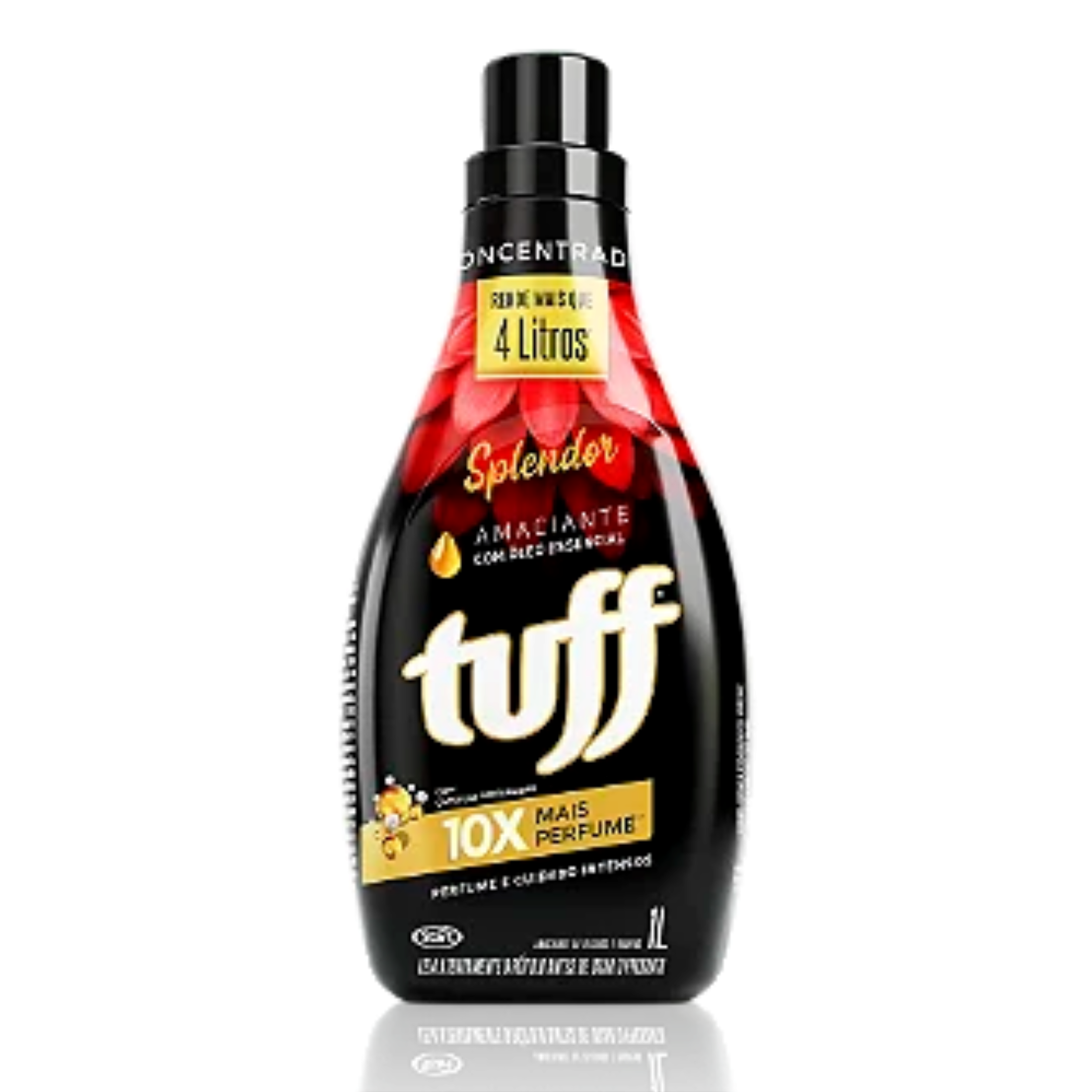 Amaciante de Roupas Concentrado Tuff Splendor 1L - Perfume Duradouro e Maciez Intensa