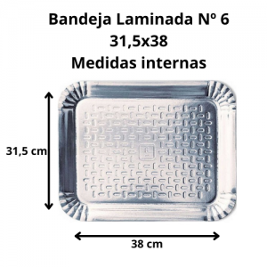 Bandeja de Papelão Laminada Metalizada Prateada Número 6 Kit com 10 Unidades - Ideal para Bolos e Doces