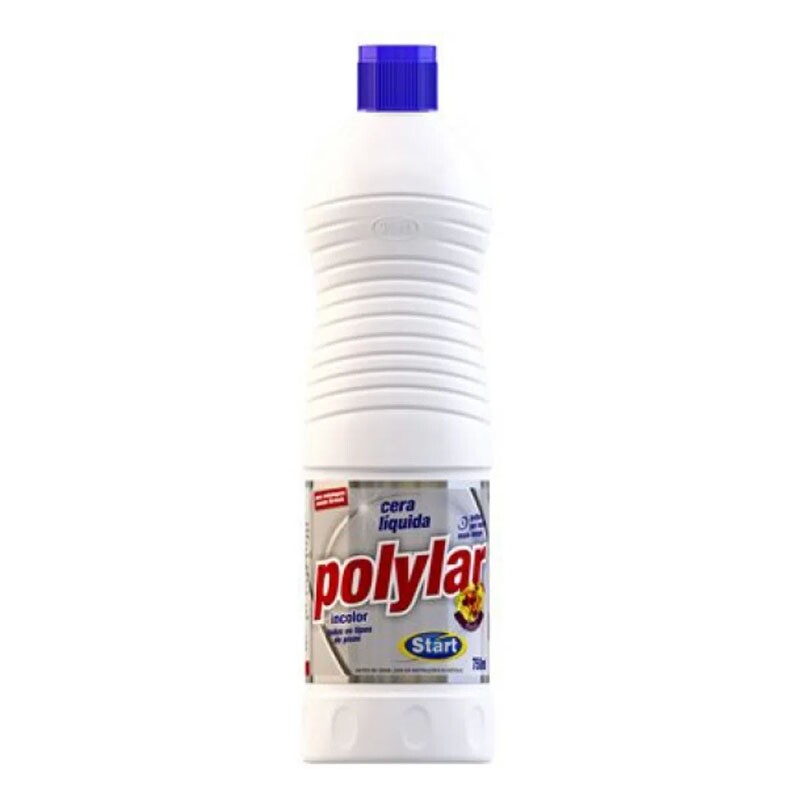 Cera Líquida Auto Brilho Polylar Incolor Start 750ml