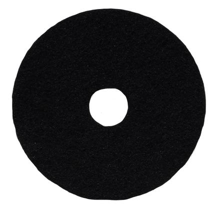 Disco Abrasivo Preto 51cm para Enceradeira - Limpeza Pesada de Pisos