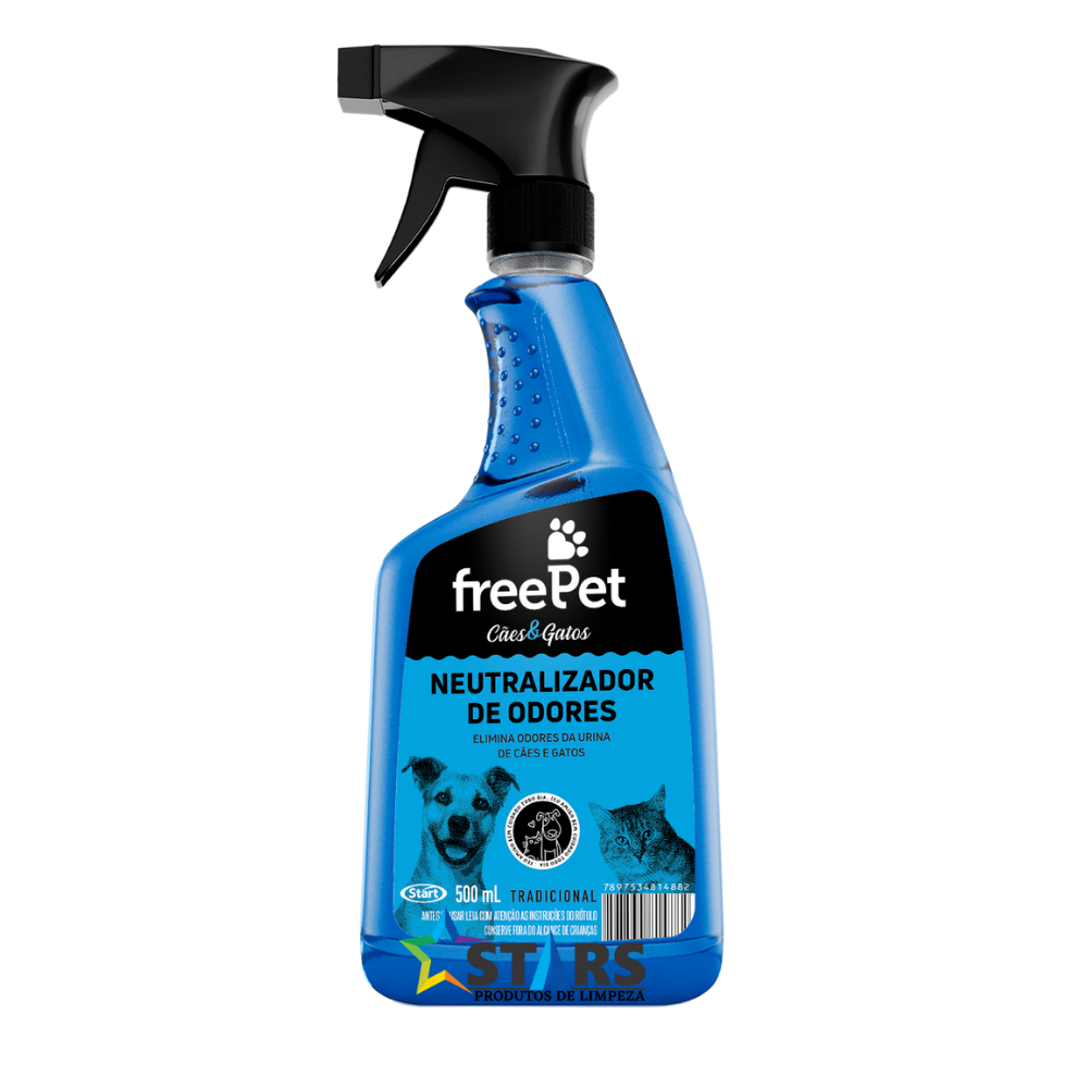 Neutralizador de Odores Free Pet Start Tradicional Spray 500ml