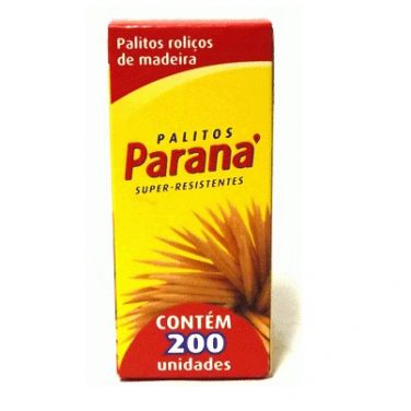 Palito de Dente Paraná Madeira/Bambu C/200 - Higiene Bucal