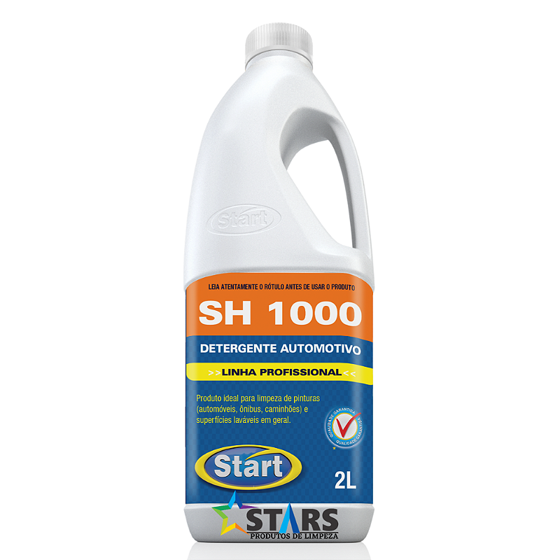 Shampoo Automotivo SH 1000 Start Química Concentrado 1:10 - 2L